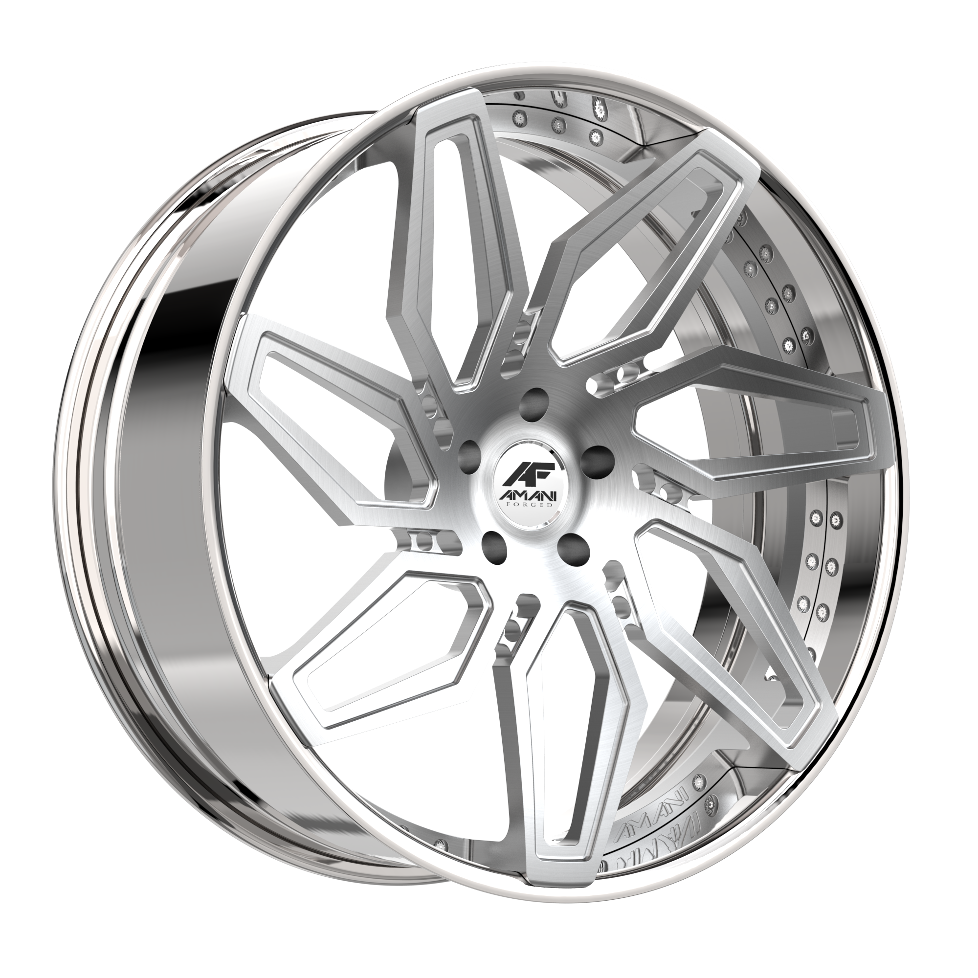 Smoked Amani Forged Wheels