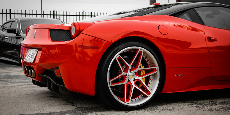 Ferrari 458 Italia on Lusso - Amani Forged Wheels