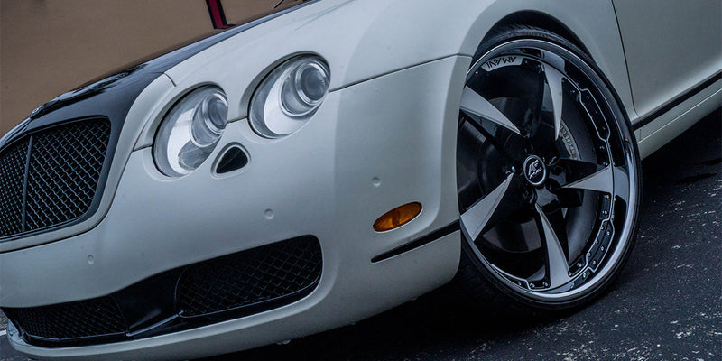 Bentley Continental GT on Milani 5 - Amani Forged Wheels