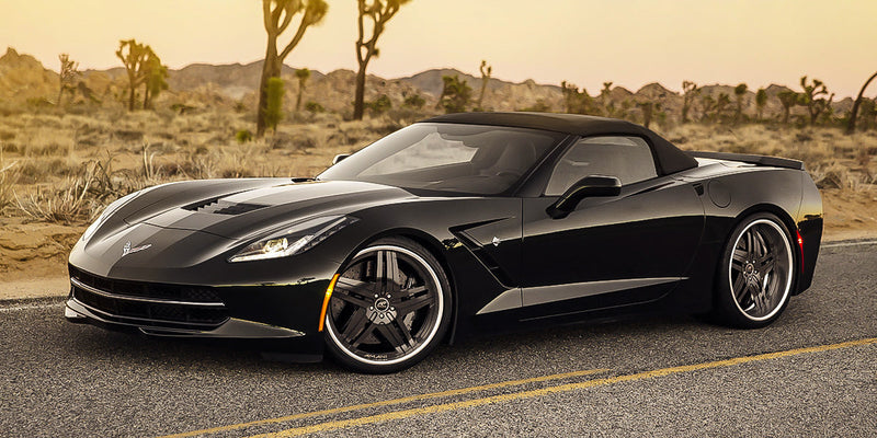 Chevrolet Corvette on Tesla - Amani Forged Wheels