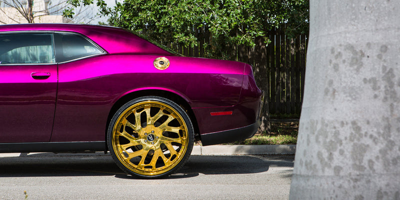 Dodge Challenger on Biscayne - Amani Forged Wheels