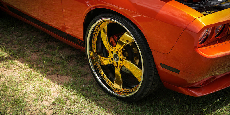 Dodge Challenger on Mili - Amani Forged Wheels