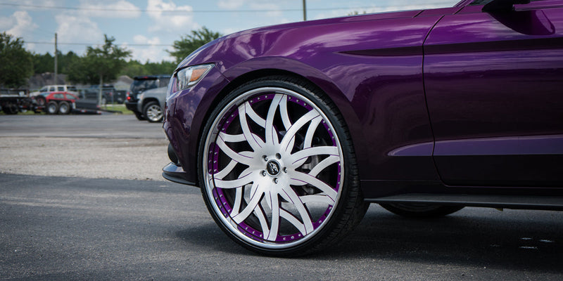Ford Mustang on Vito - Amani Forged Wheels