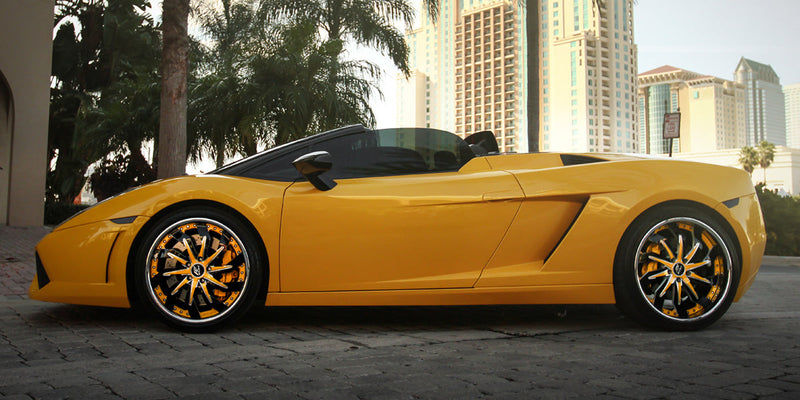 Lamborghini Gallardo on Trifecta - Amani Forged Wheels